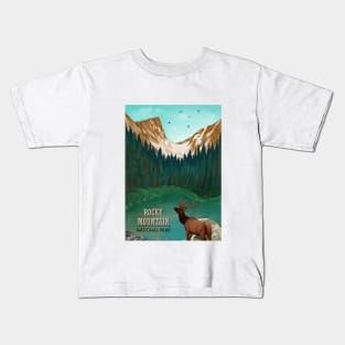 Rocky Mountains - Colorado Kids T-Shirt